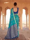 Sagarika By Ast Rich Silk Blend Zari Weaving Border Saree
